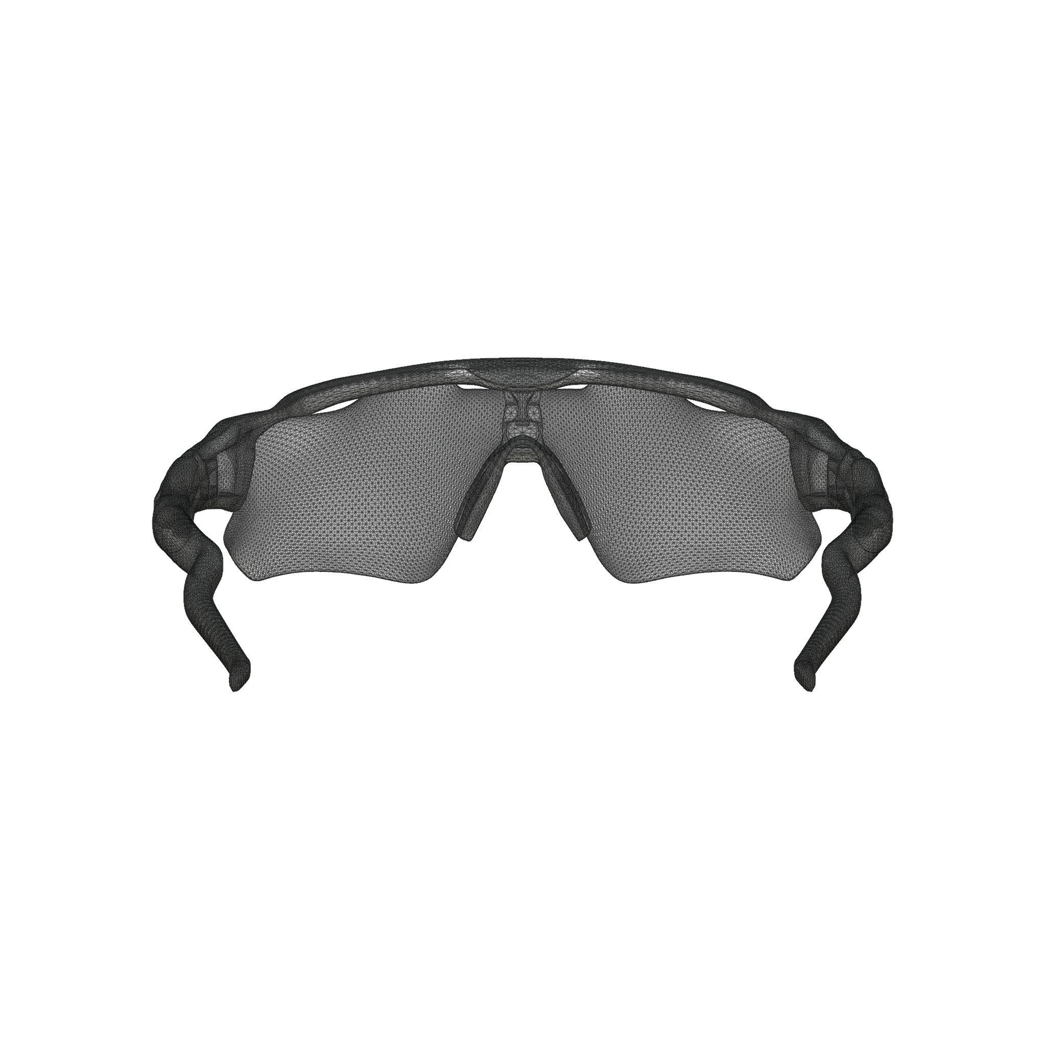 Oakley Radar EV Path Prizm Snow Collection Sport Glasses Low-poly 3D model_6