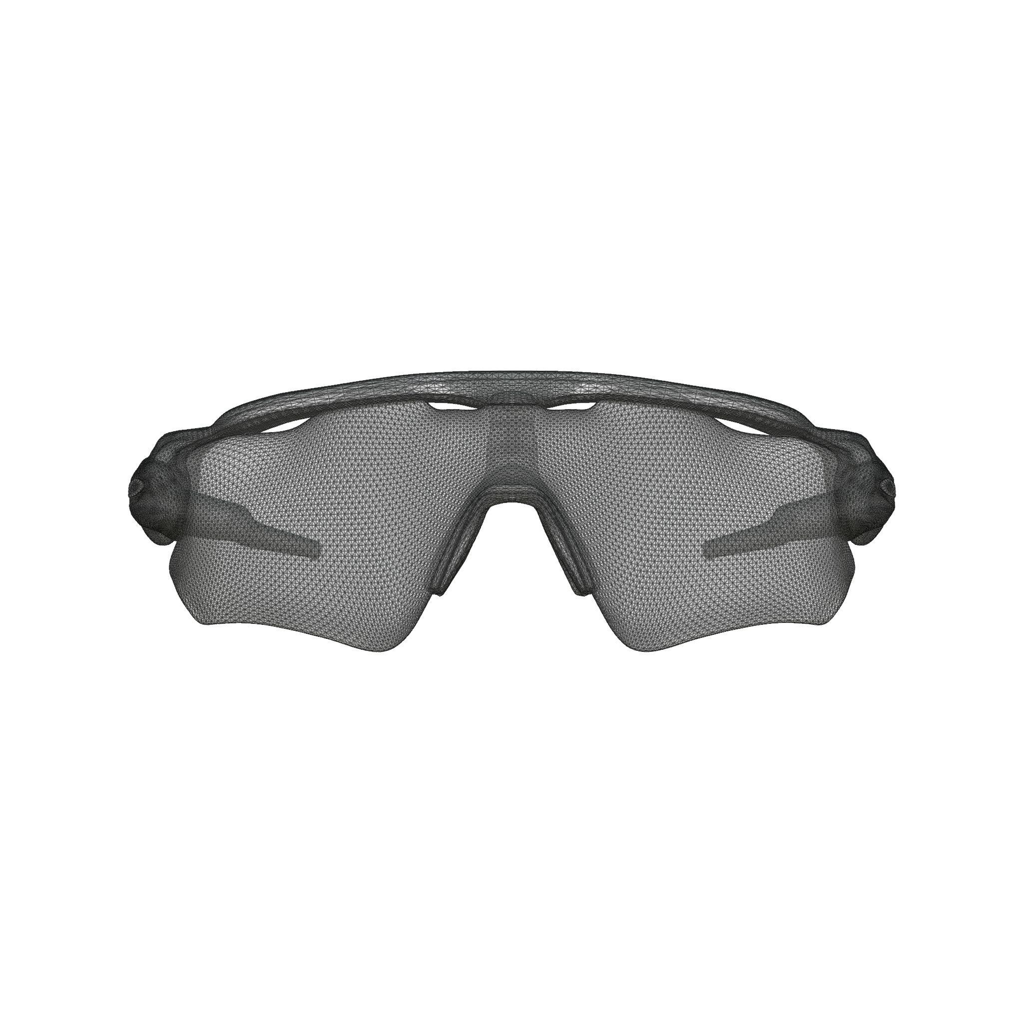 Oakley Radar EV Path Prizm Snow Collection Sport Glasses Low-poly 3D model_7