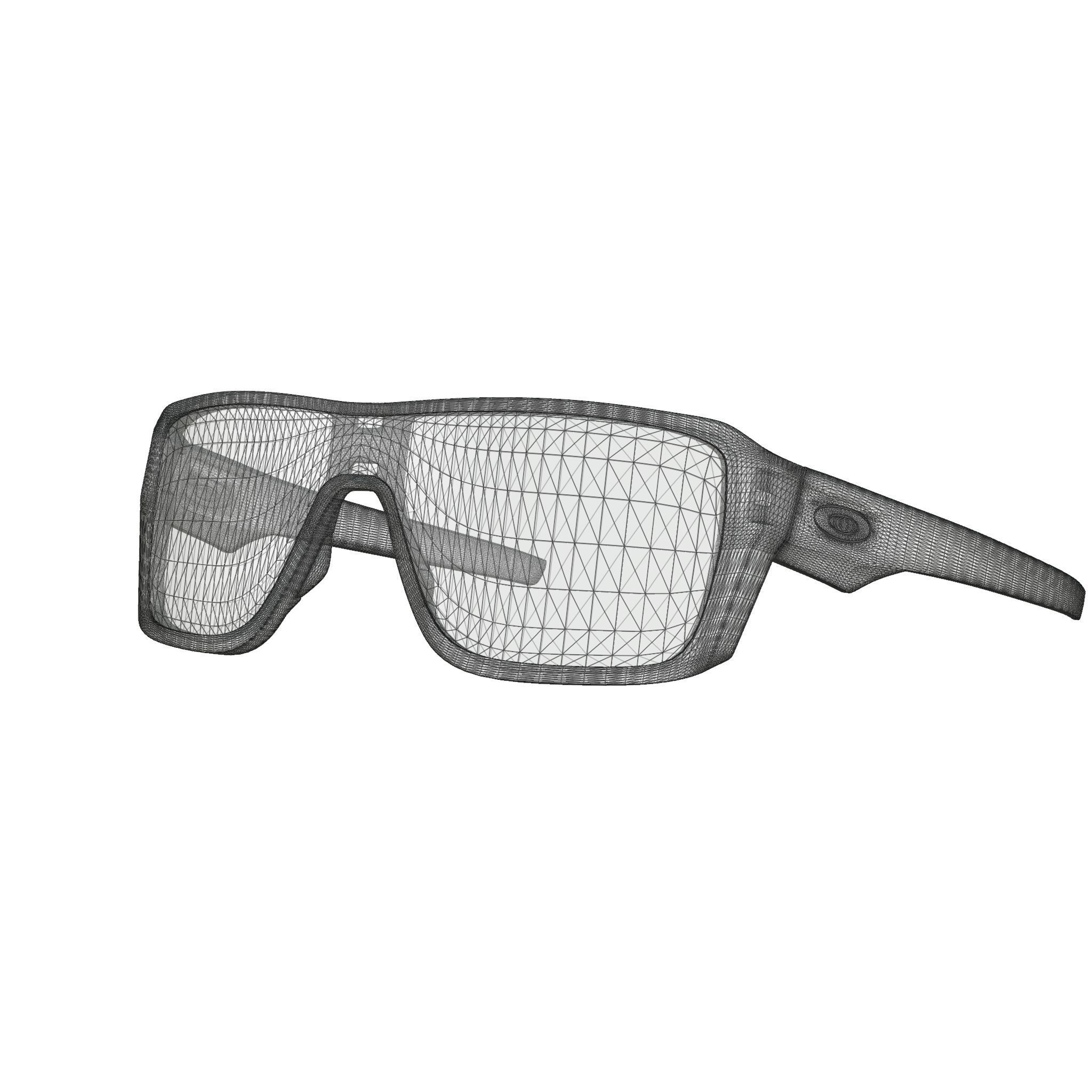 Oakley Ridgeline Prizm Tungsten Polarized Sport glasses  Low-poly 3D model_5