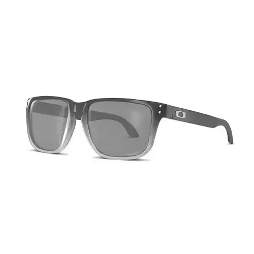 Oakley Holbrook Dark Ink Fade Chrome Iridium Sport glasses  Low-poly 3D model