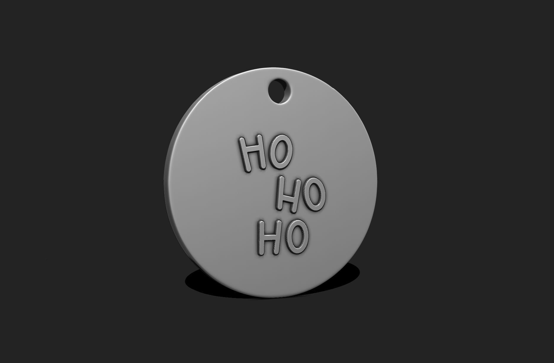 Christmas Ornament - Pendant -  Christmas Tree  - Decor - 08 3D print model_3