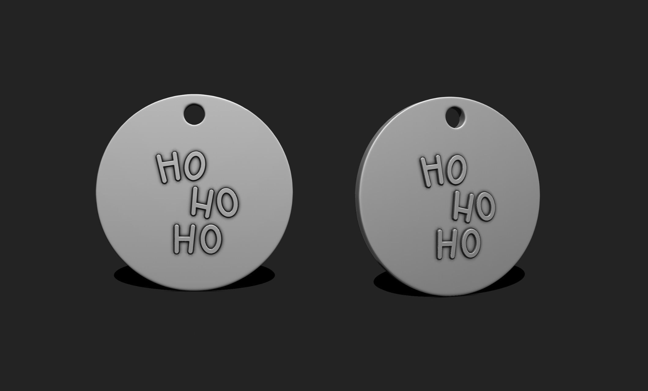 Christmas Ornament - Pendant -  Christmas Tree  - Decor - 08 3D print model_7