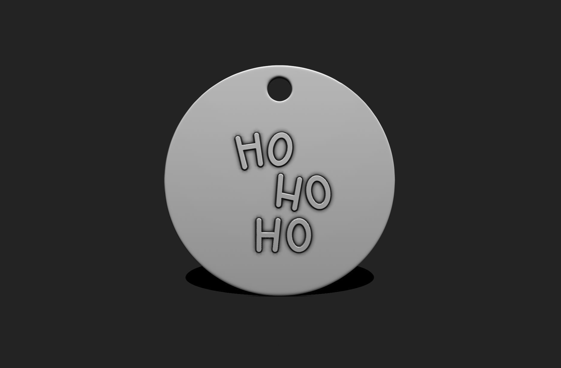 Christmas Ornament - Pendant -  Christmas Tree  - Decor - 08 3D print model_2