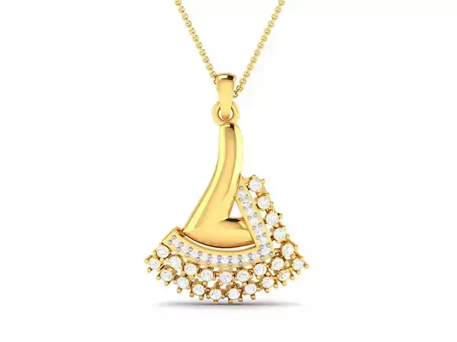 Women Pendant 3D print model