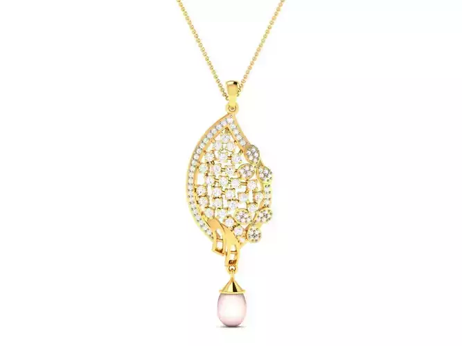 Women Pendant 3D print model