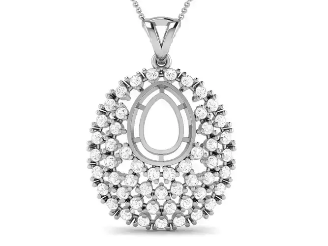 Women Pendant 3D print model