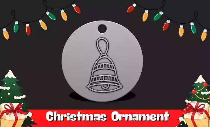 Christmas Ornament - Pendant -  Christmas Tree  - Decor - 09 3D print model