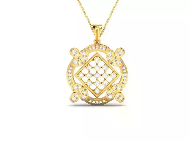 Women Pendant 3D print model