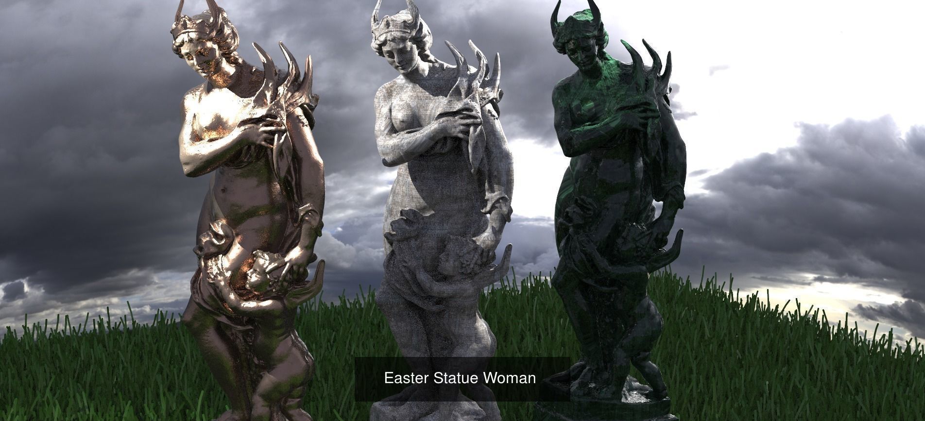 Easter Collection 1 statue of angel with wings _7