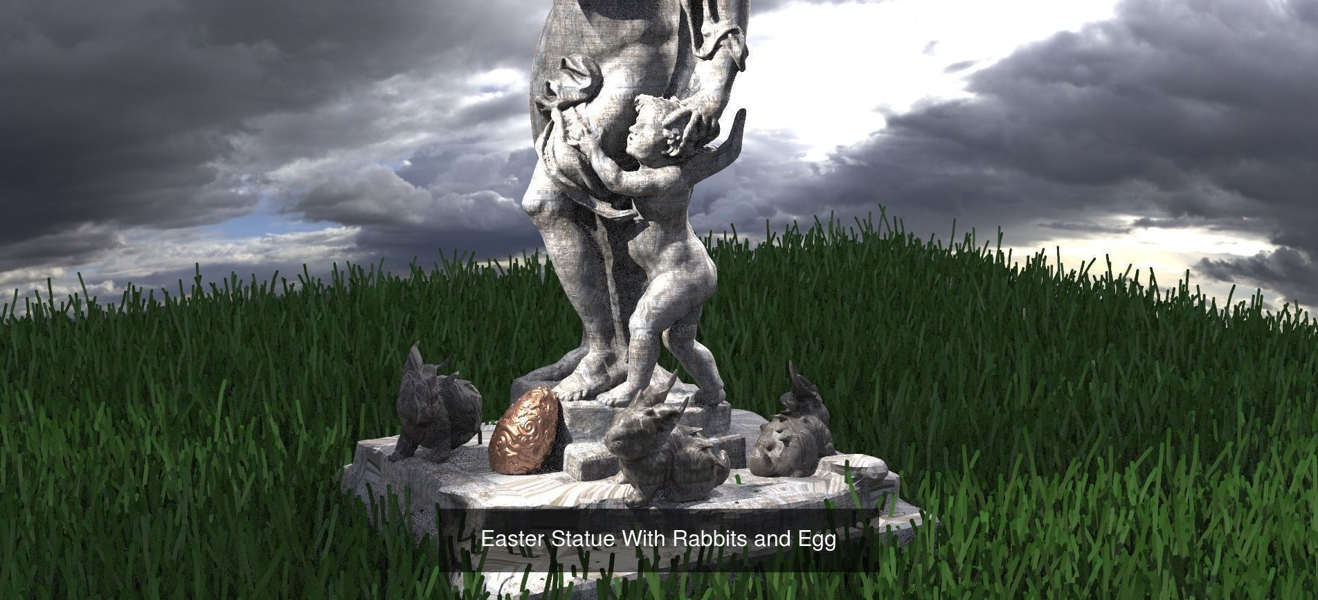 Easter Collection 1 statue of angel with wings _6