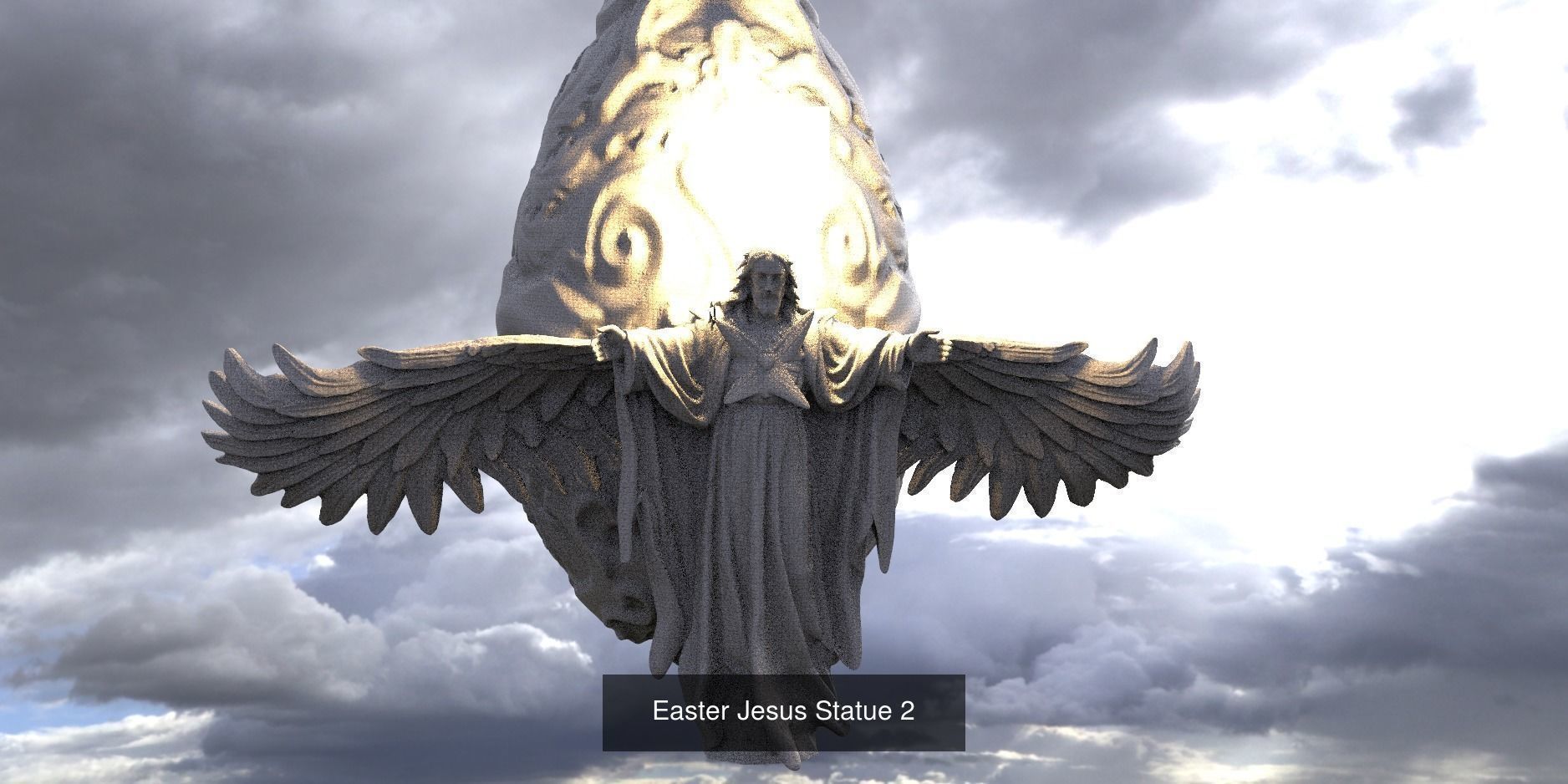 Easter Collection 1 statue of angel with wings _15