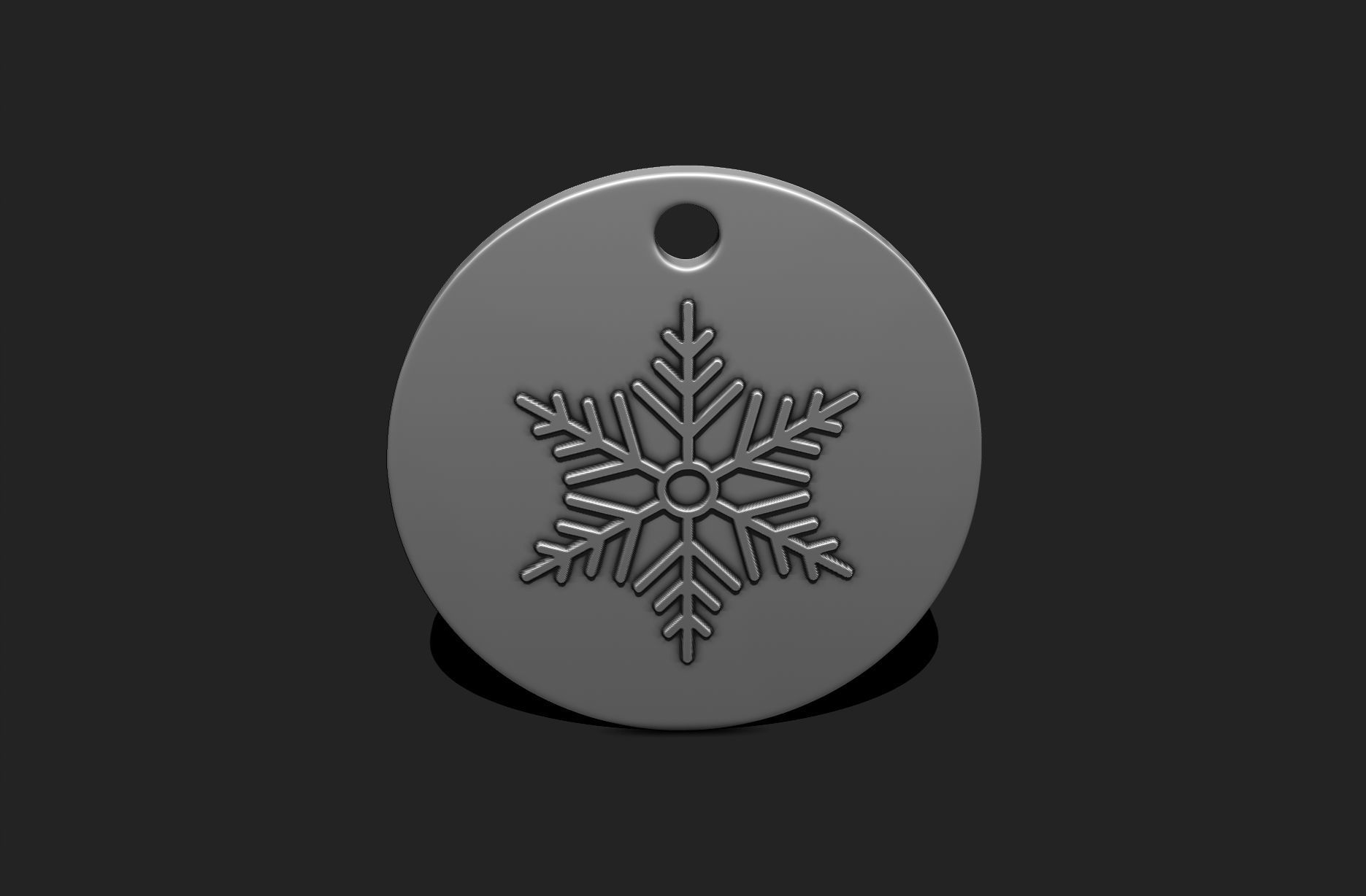 Christmas Ornament - Pendant -  Christmas Tree  - Decor - 11 3D print model_6