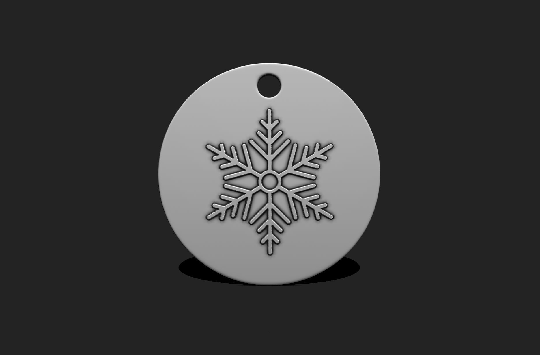 Christmas Ornament - Pendant -  Christmas Tree  - Decor - 11 3D print model_2