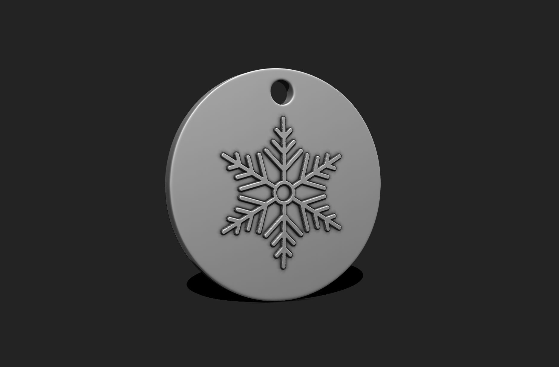 Christmas Ornament - Pendant -  Christmas Tree  - Decor - 11 3D print model_3