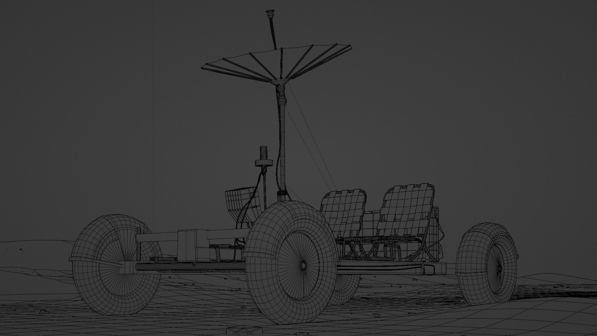 Moon Rover 3D model_4