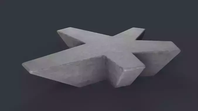 Modern Outdoor Bench 84 PBR Game Ready