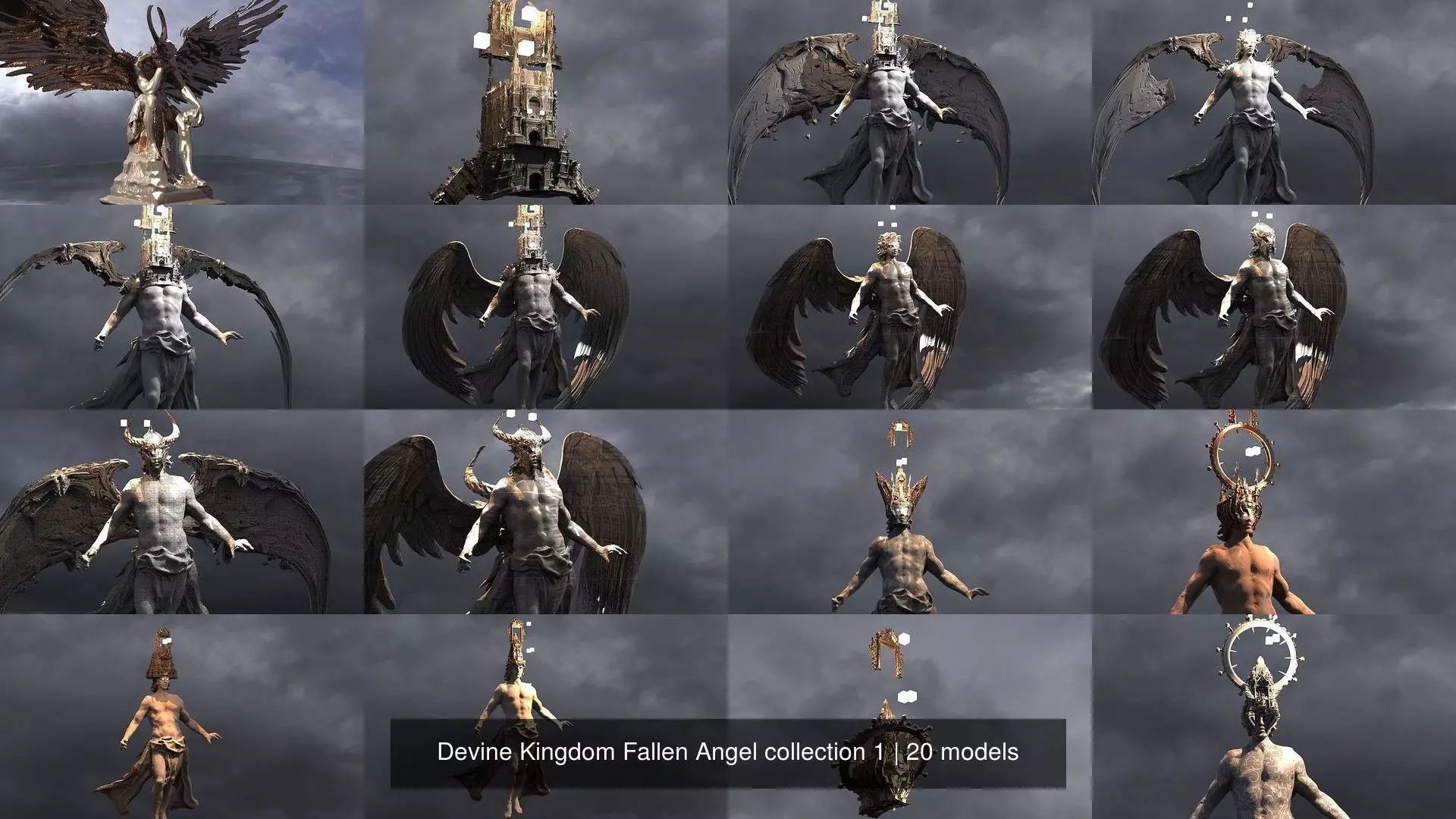 Devine Kingdom Fallen Angel collection 1 _1