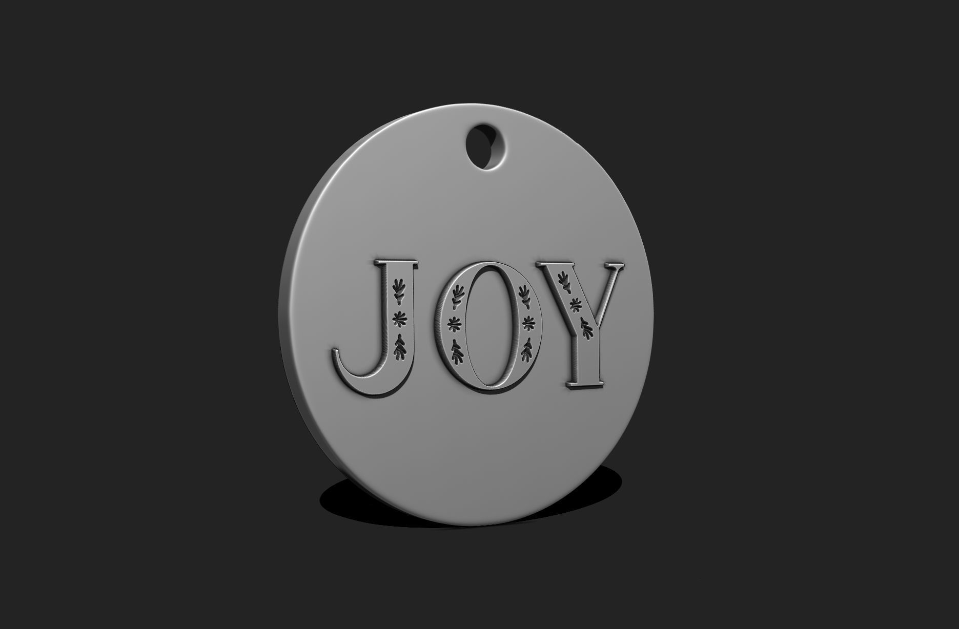 Christmas Ornament - Pendant -  Christmas Tree  - Decor - 15 3D print model_3