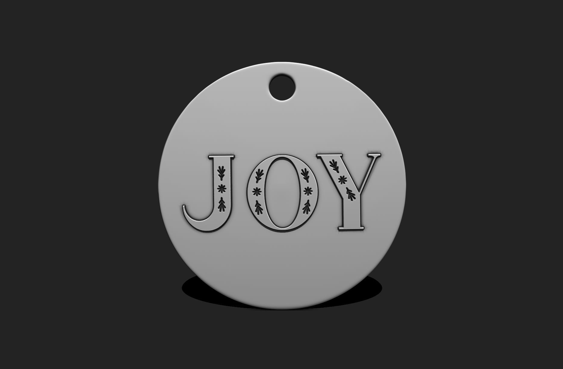 Christmas Ornament - Pendant -  Christmas Tree  - Decor - 15 3D print model_2
