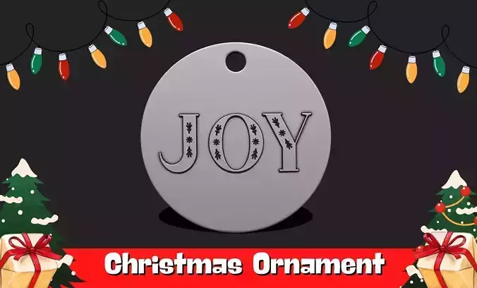 Christmas Ornament - Pendant -  Christmas Tree  - Decor - 15 3D print model