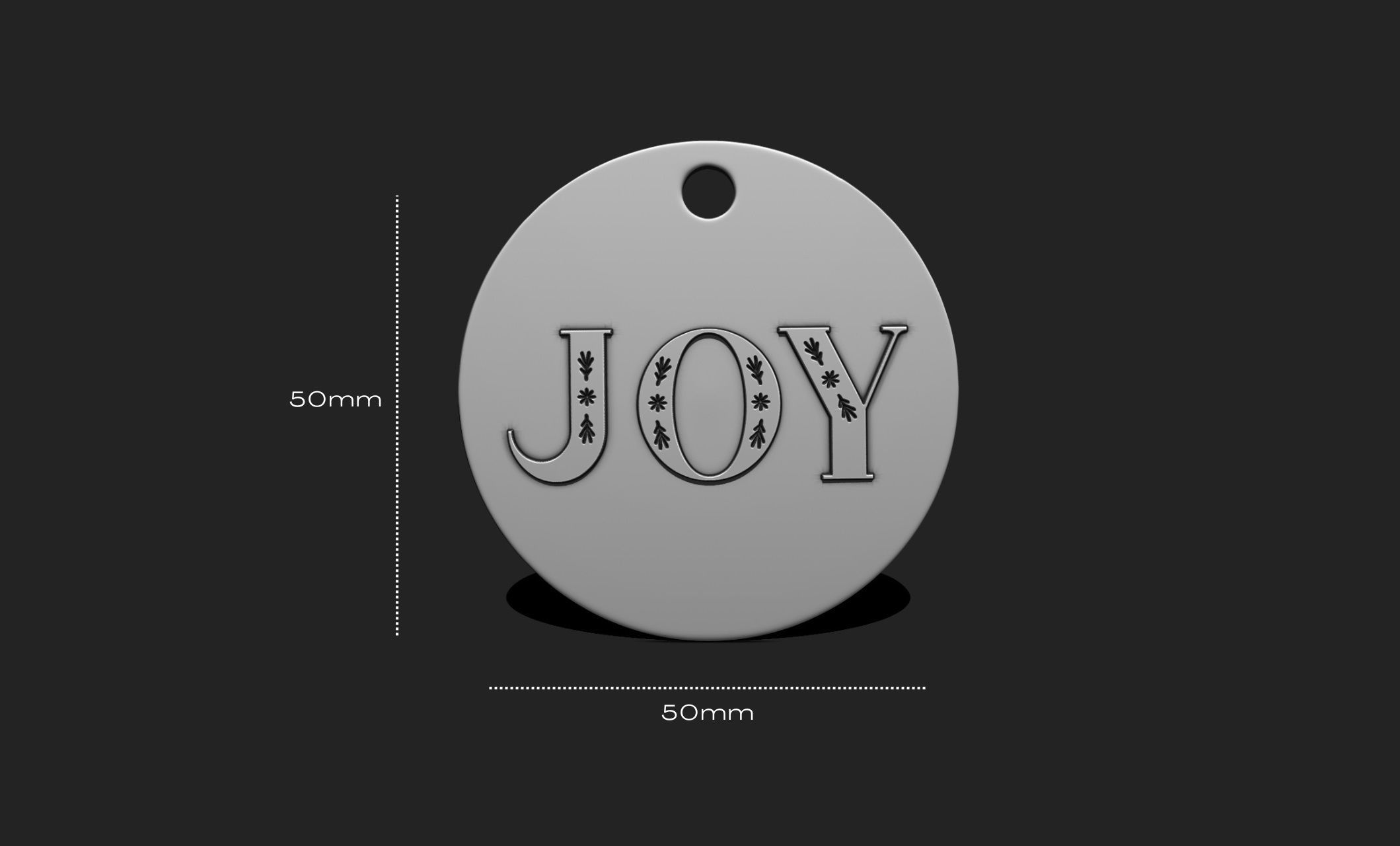 Christmas Ornament - Pendant -  Christmas Tree  - Decor - 15 3D print model_1