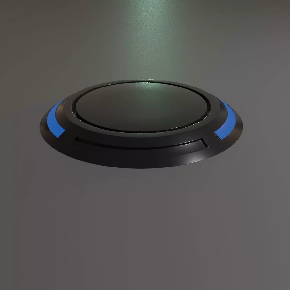 SciFi Land Mine 3D model_0