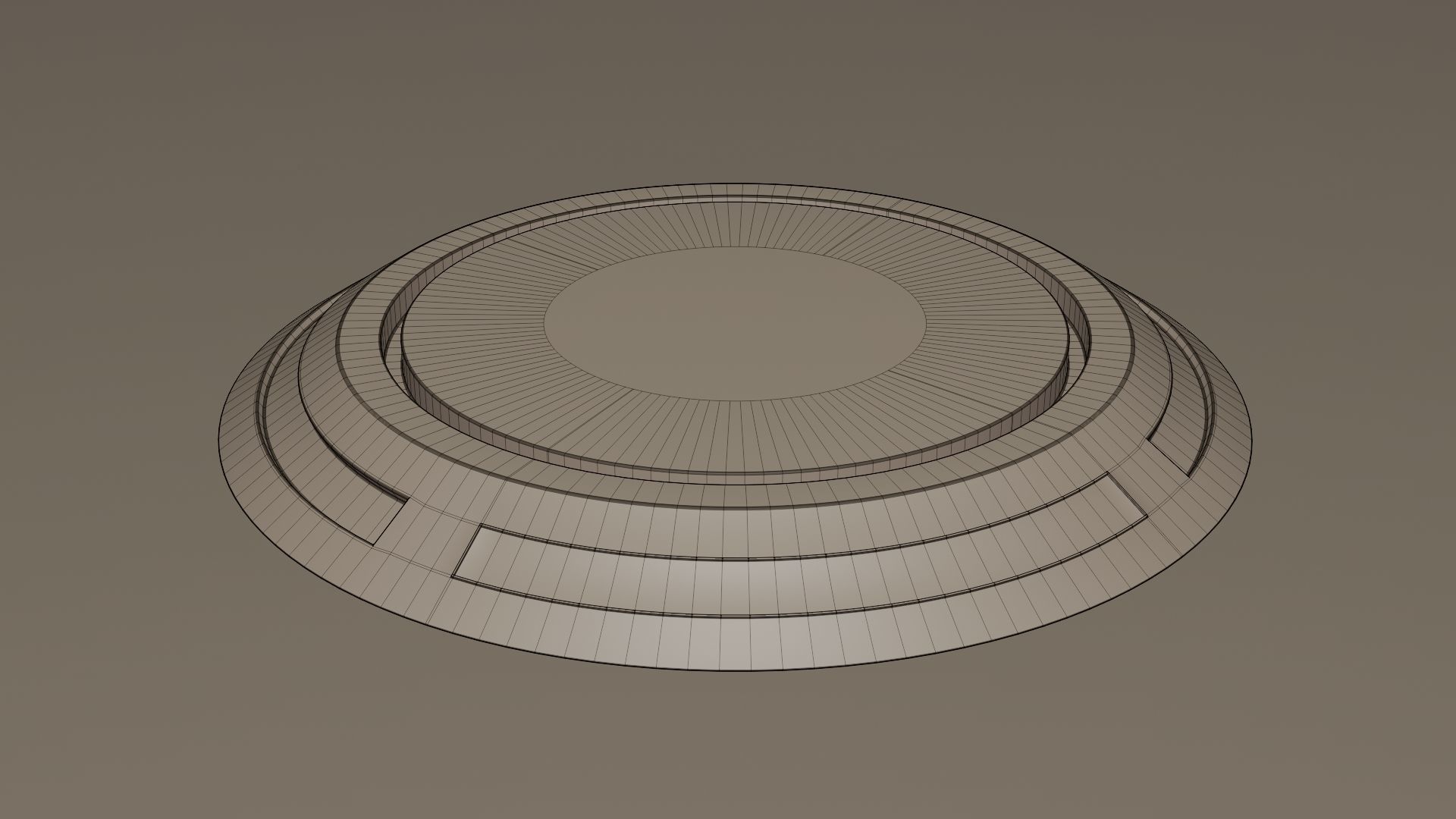 SciFi Land Mine 3D model_6