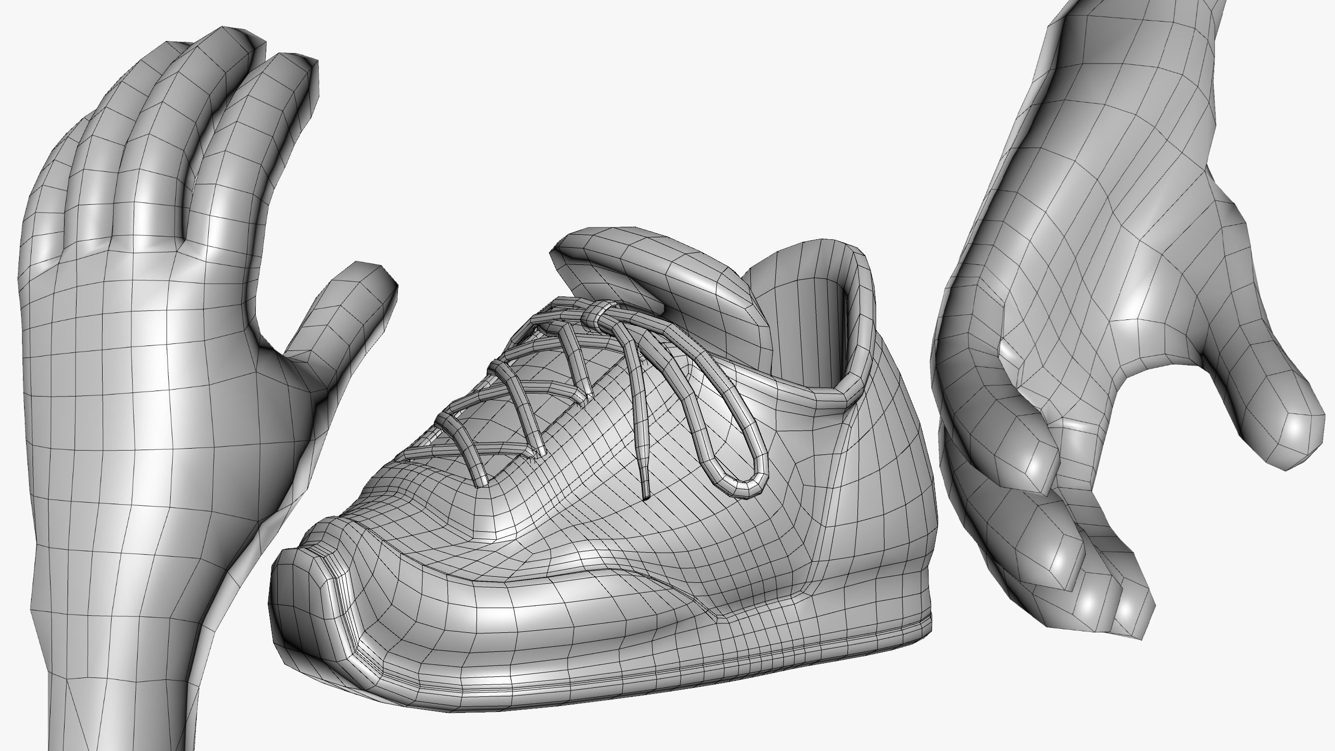 Afro Kid 3DS Max 3D model_8