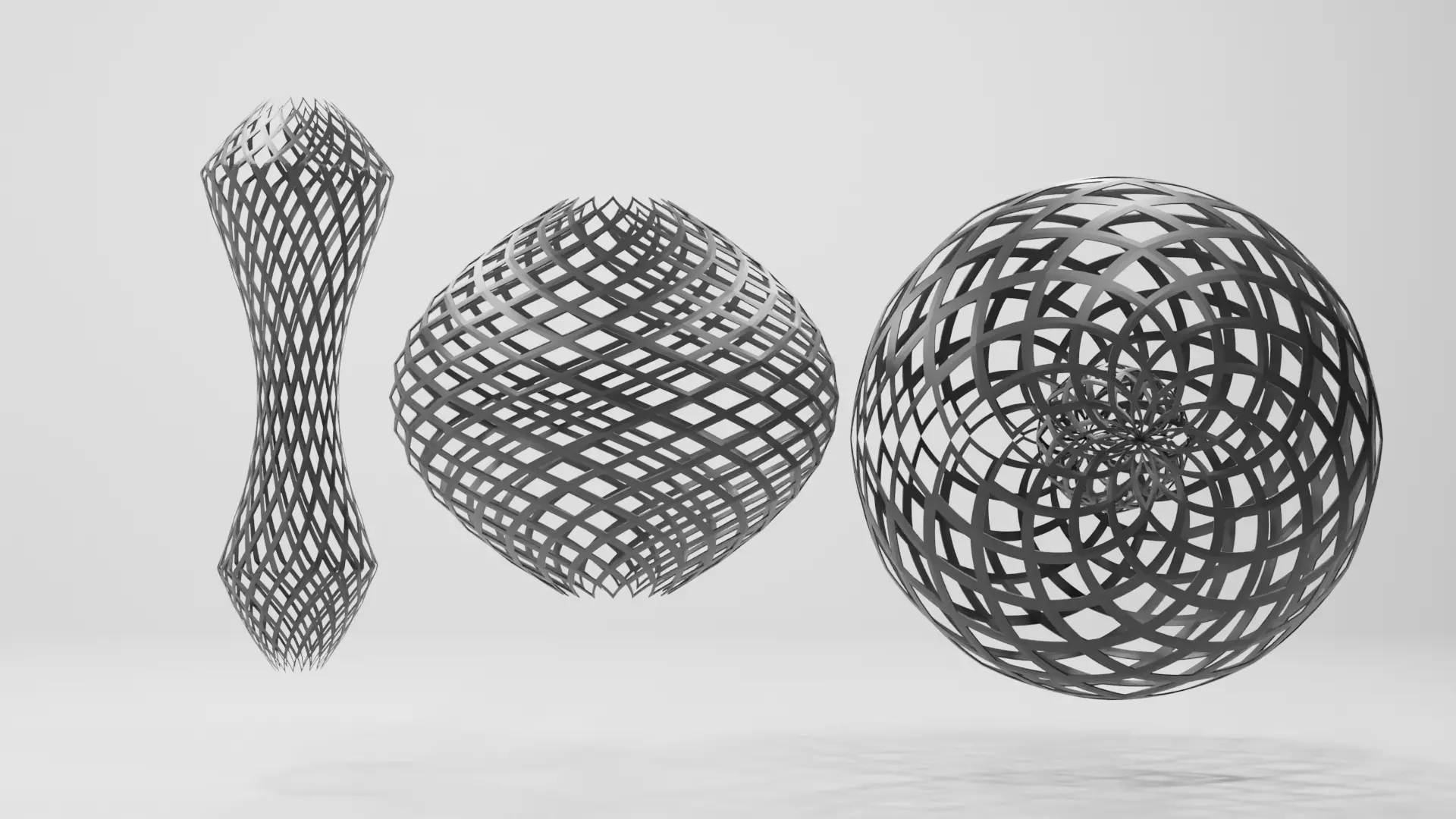 Abstract Wire Sculpture V2 3D model_0