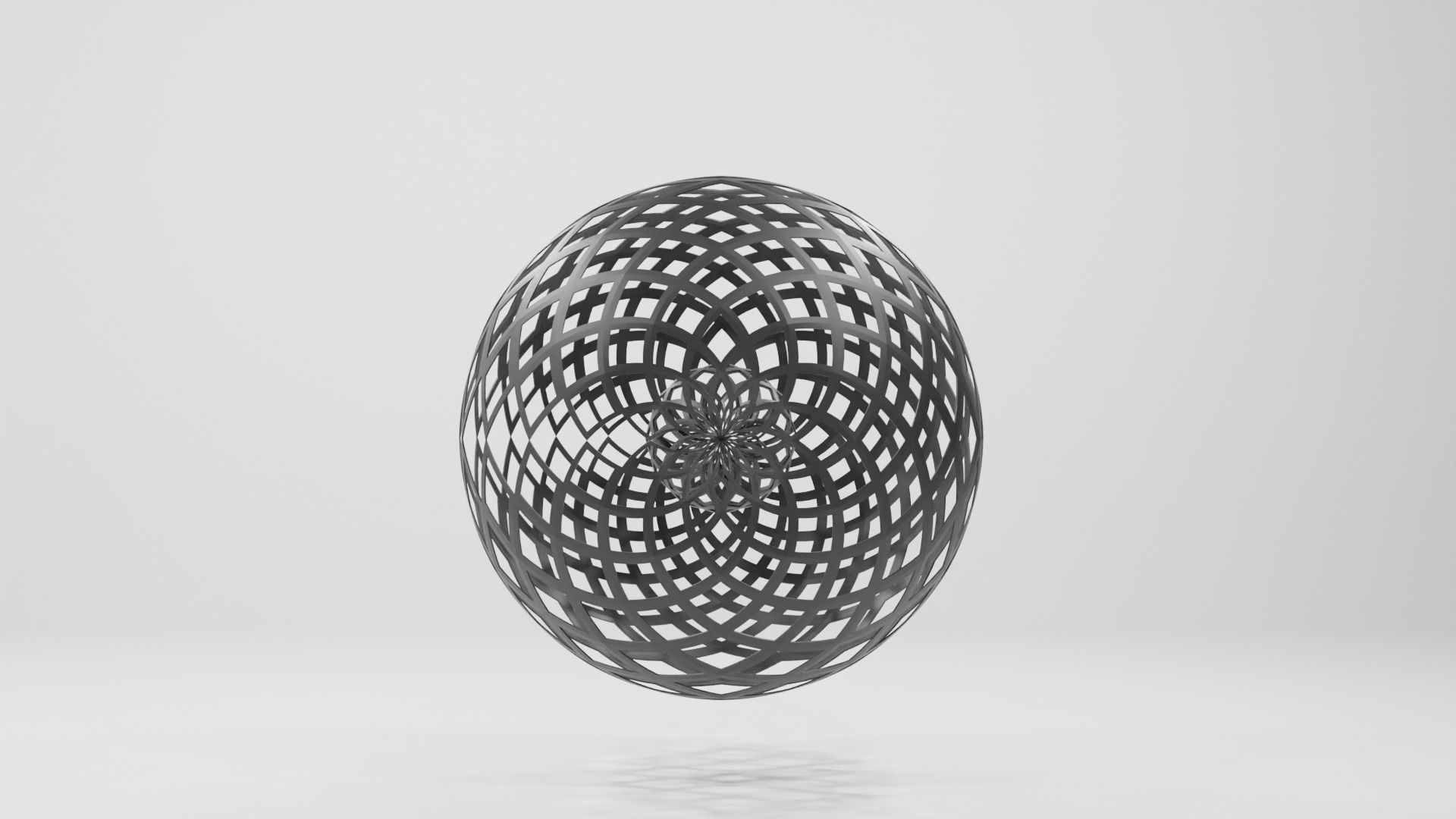 Abstract Wire Sculpture V2 3D model_3