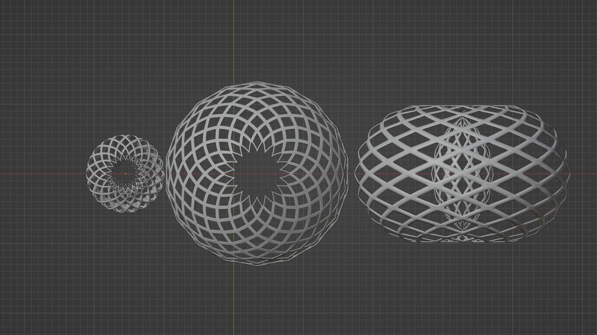 Abstract Wire Sculpture V2 3D model_5