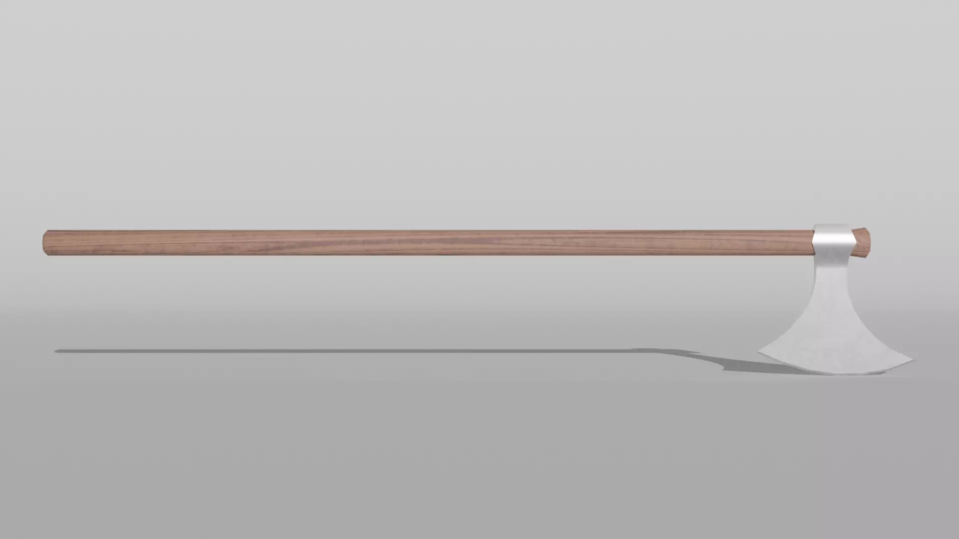 Dane Axe Low-poly 3D model_0