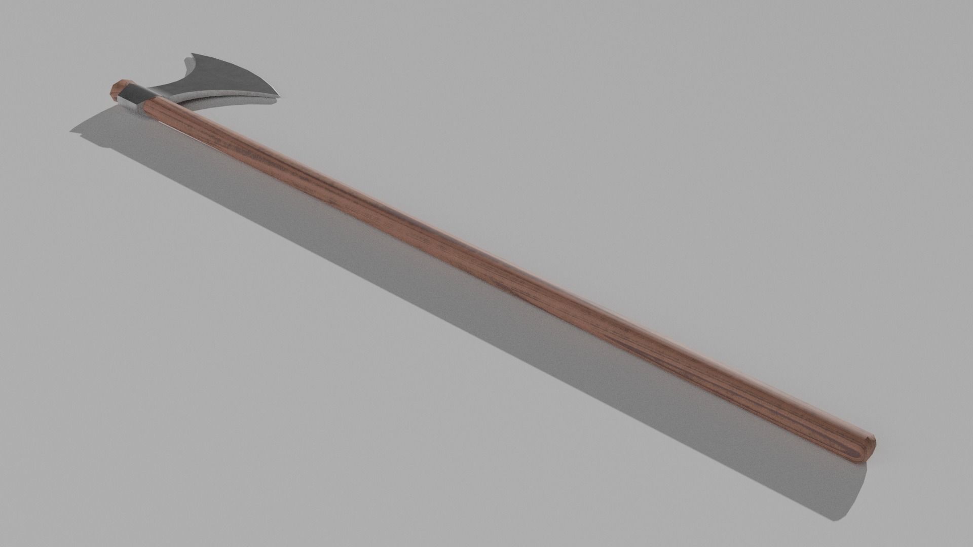 Dane Axe Low-poly 3D model_7