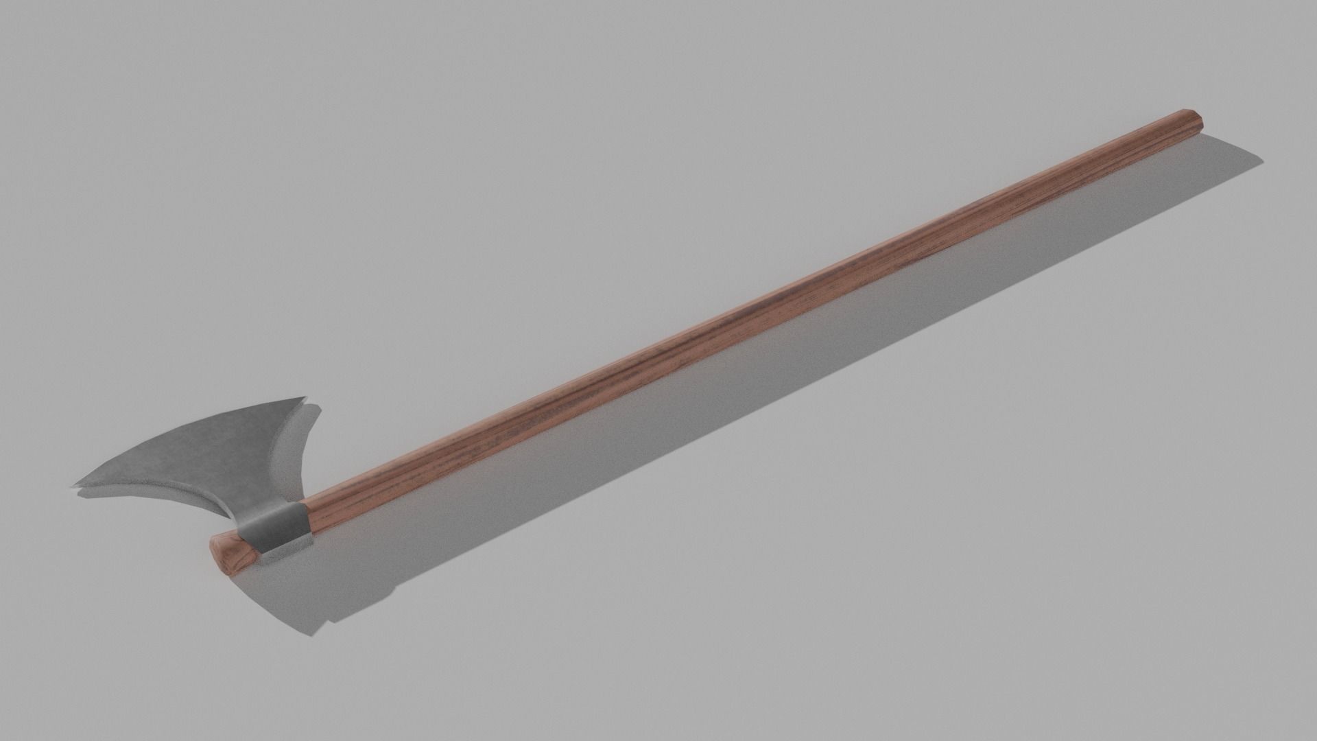 Dane Axe Low-poly 3D model_6