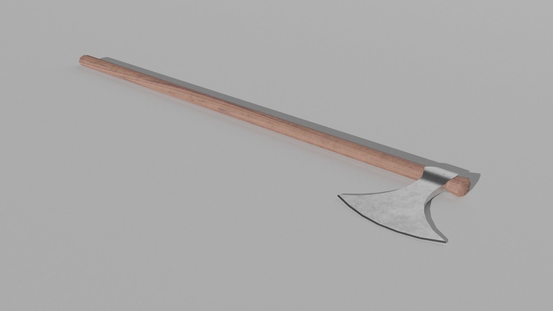 Dane Axe Low-poly 3D model_5