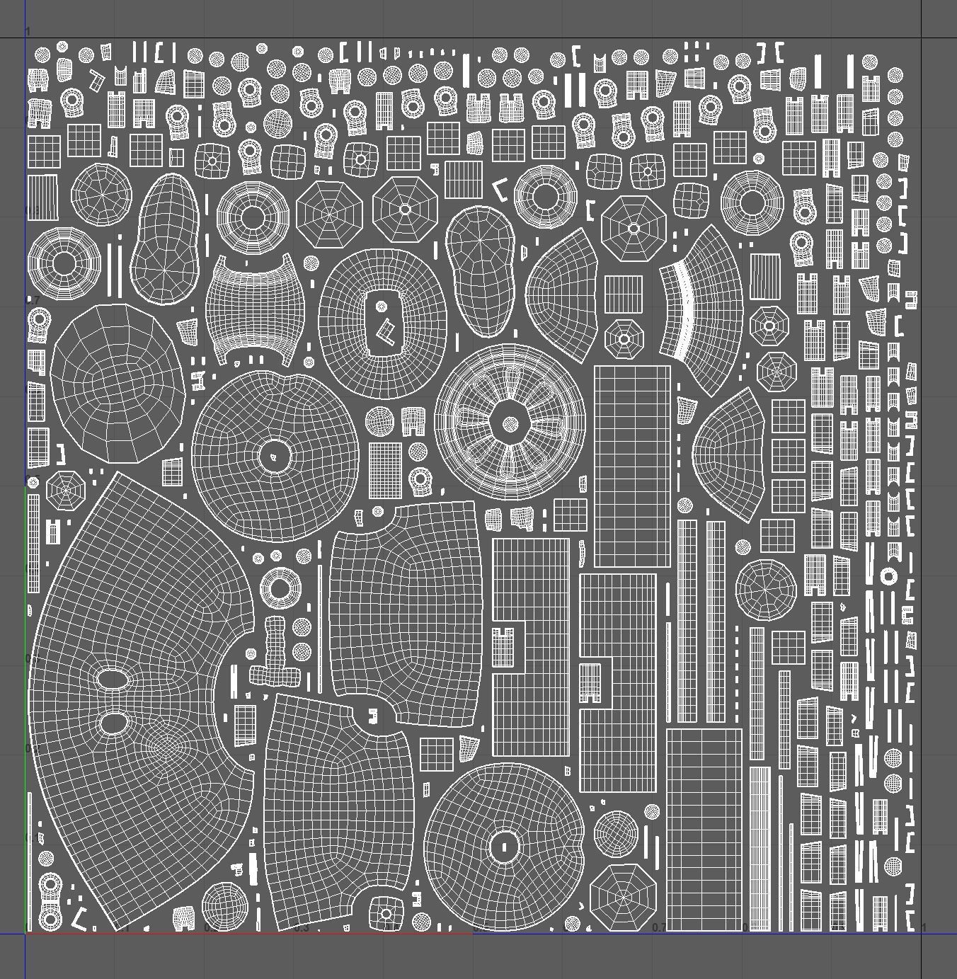 Little Robot Low-poly 3D model_12