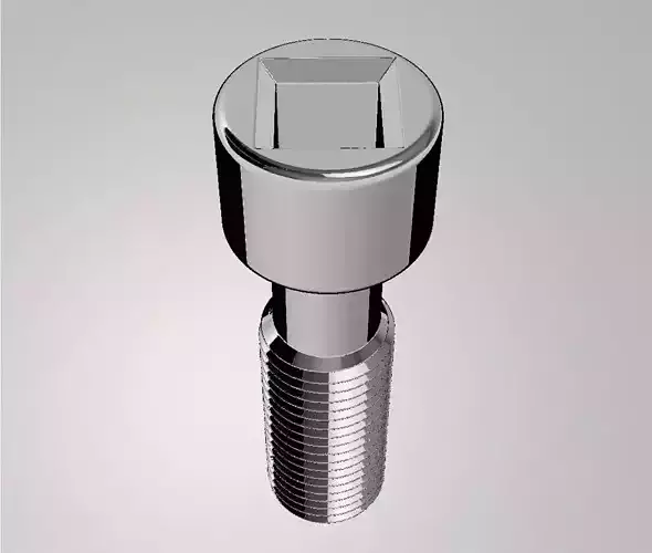 PARAFUSO DE IMPLANTE QUADRADO 41 - ODONTOLOGIA 3D print model