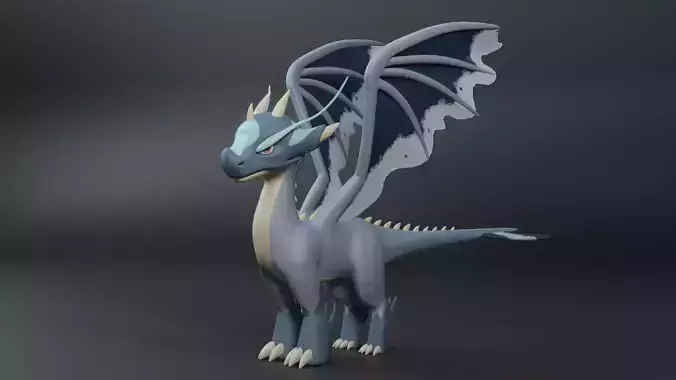 3D Dragon Free 3D model
