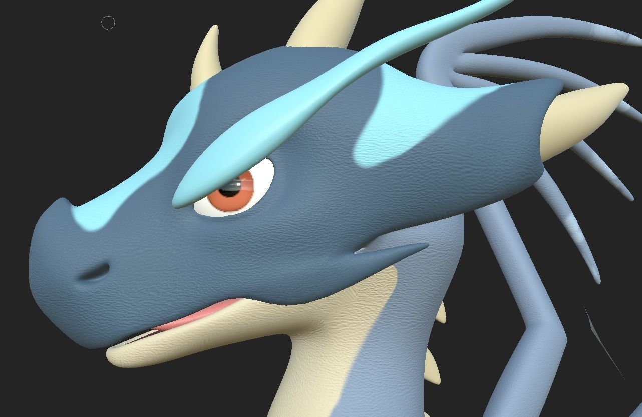 3D Dragon Free 3D model_2