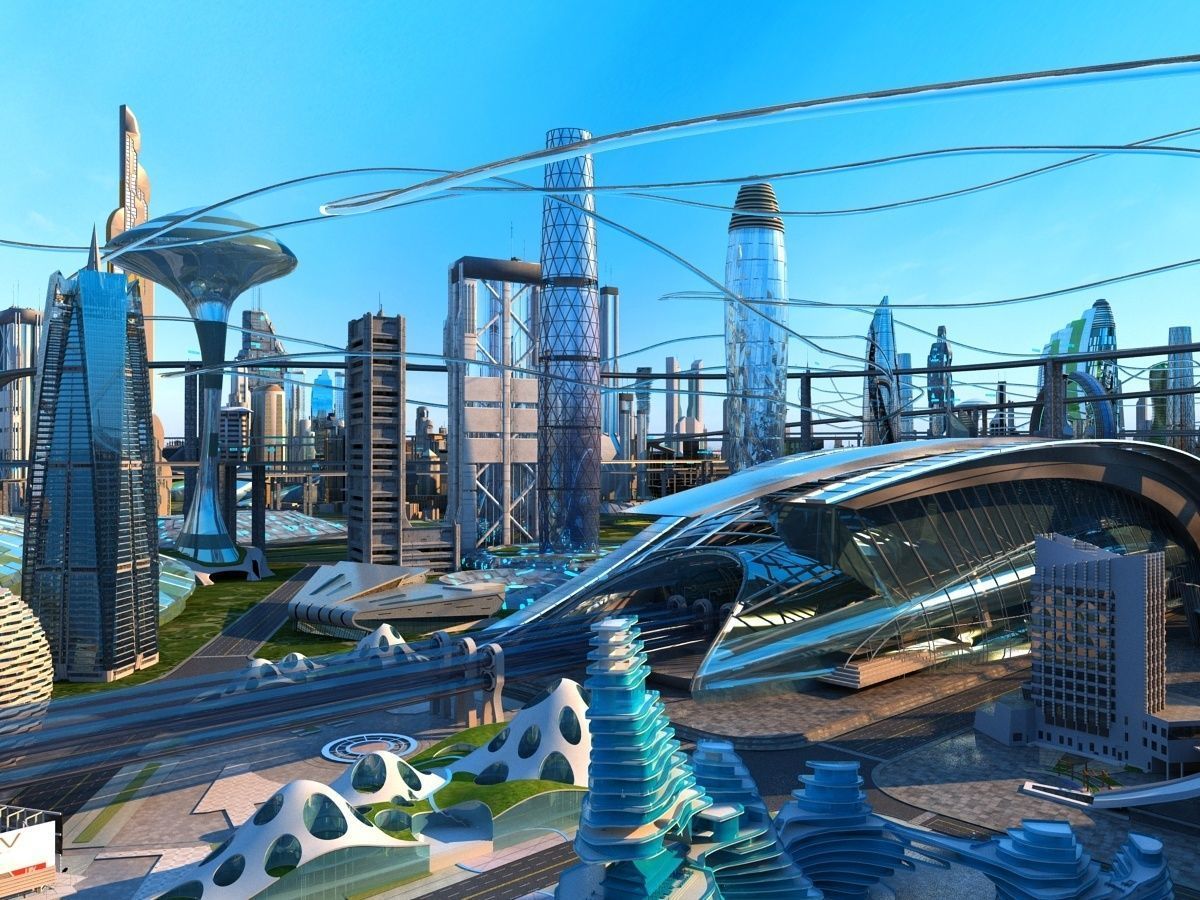 Future city 3D model_11