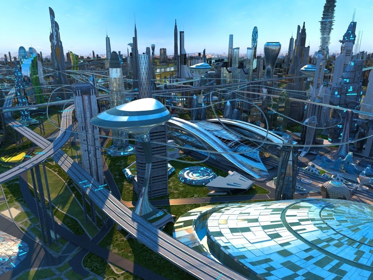 Future city 3D model_5