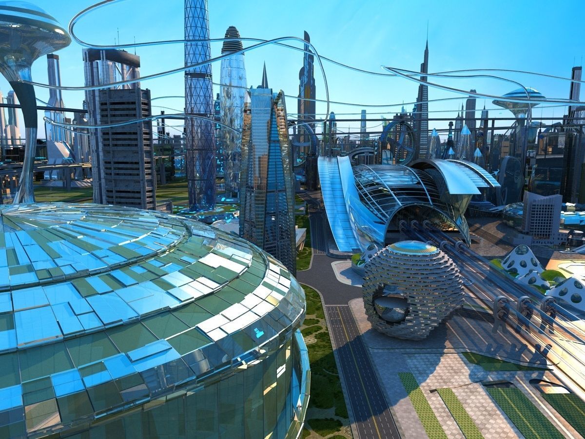 Future city 3D model_10