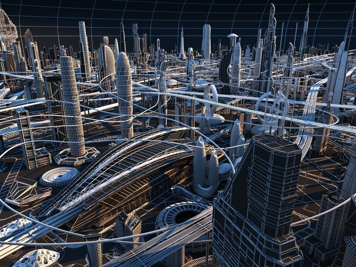 Future city 3D model_13