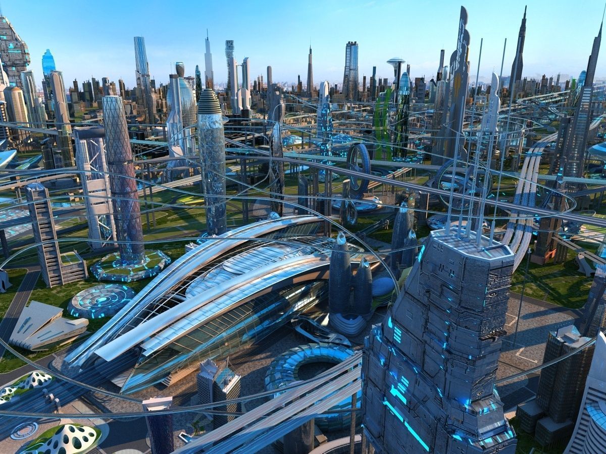 Future city 3D model_12