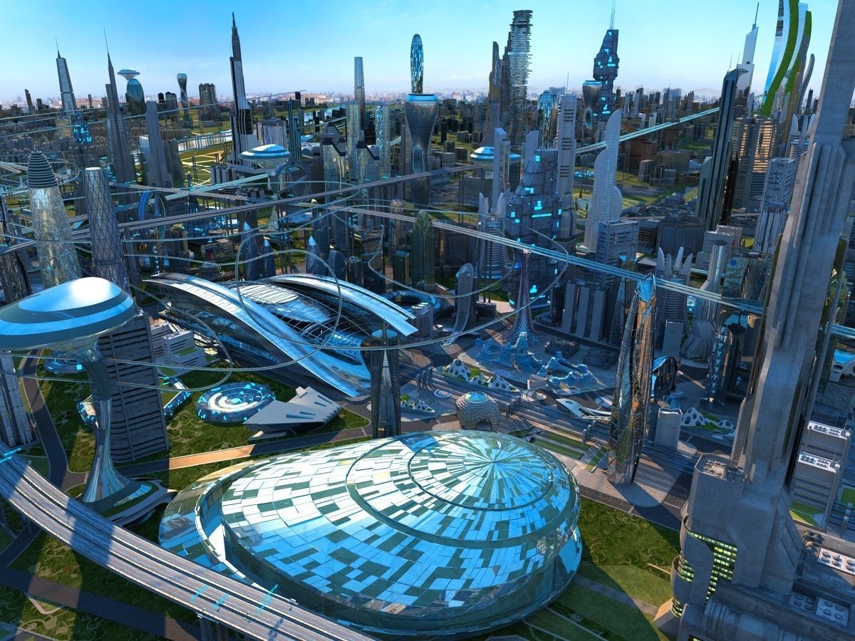 Future city 3D model_8