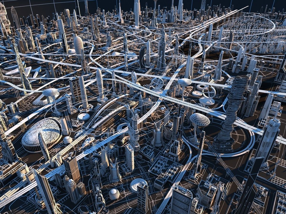 Future city 3D model_14