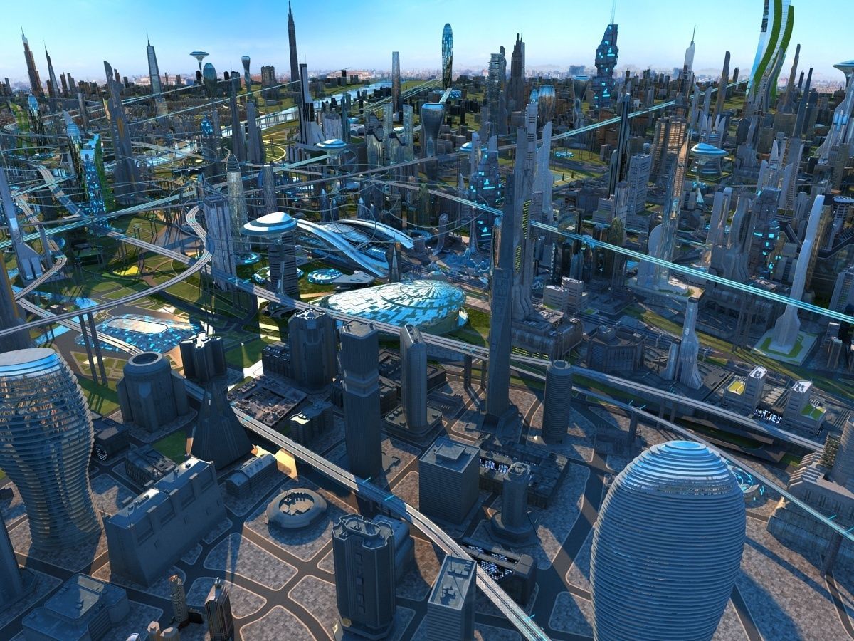 Future city 3D model_9
