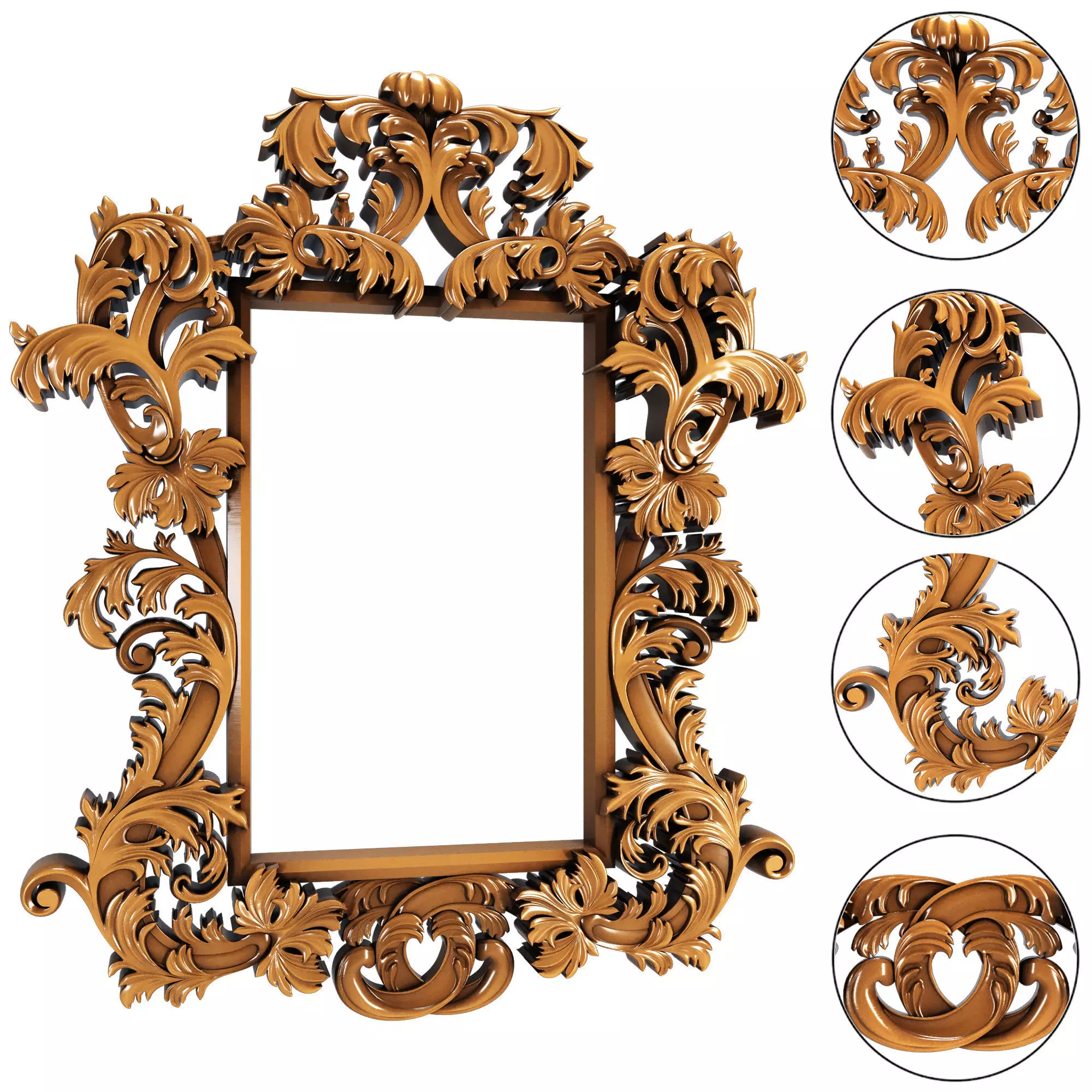 Decorative Ornamental 09 3D model