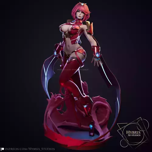 Pyra from Xenoblade Chronicles 3D print model