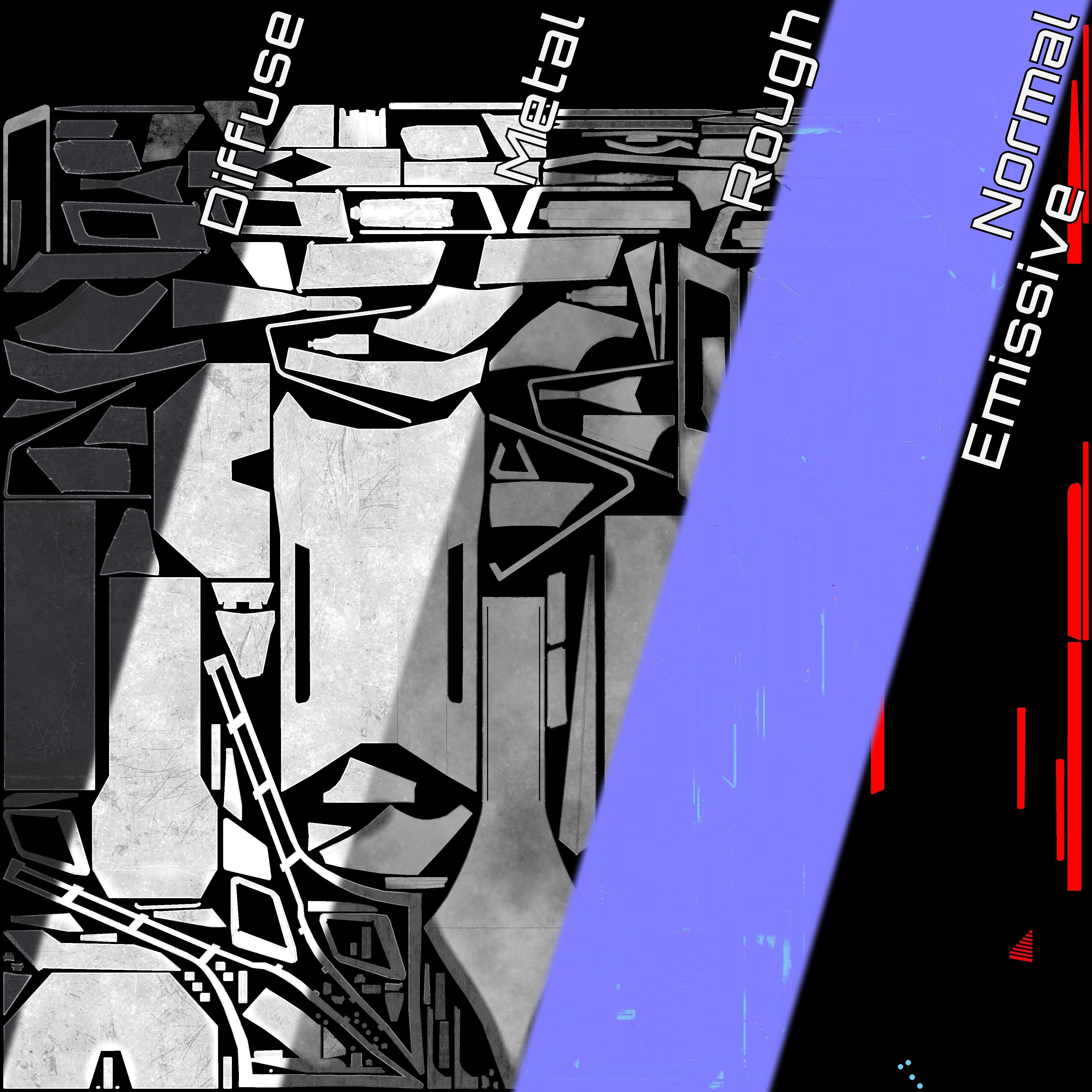 Star Trek Osler-Class Starship Low-poly 3D model_2